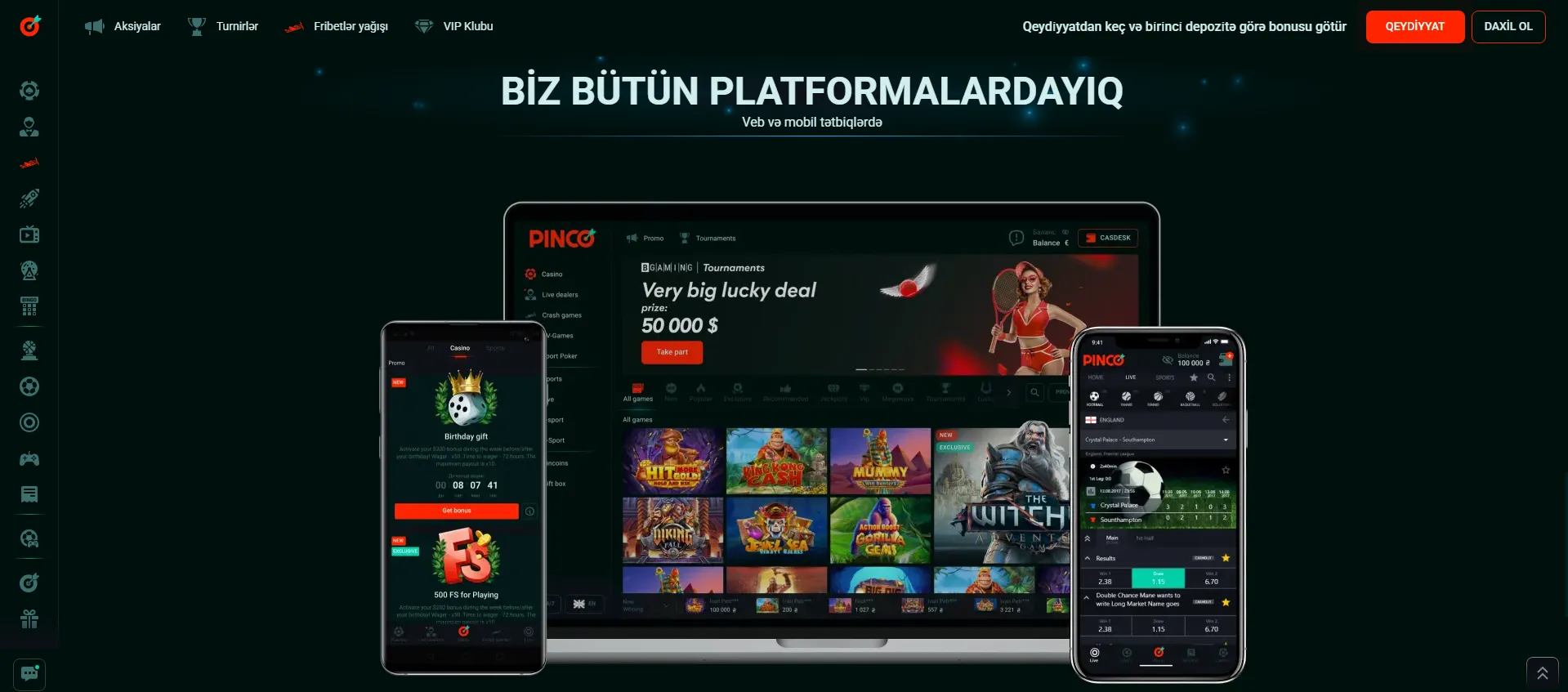 Pinco Yukle – Android və iOS üçün mobil imkanlar Pinco Yukle mobil imkanlar